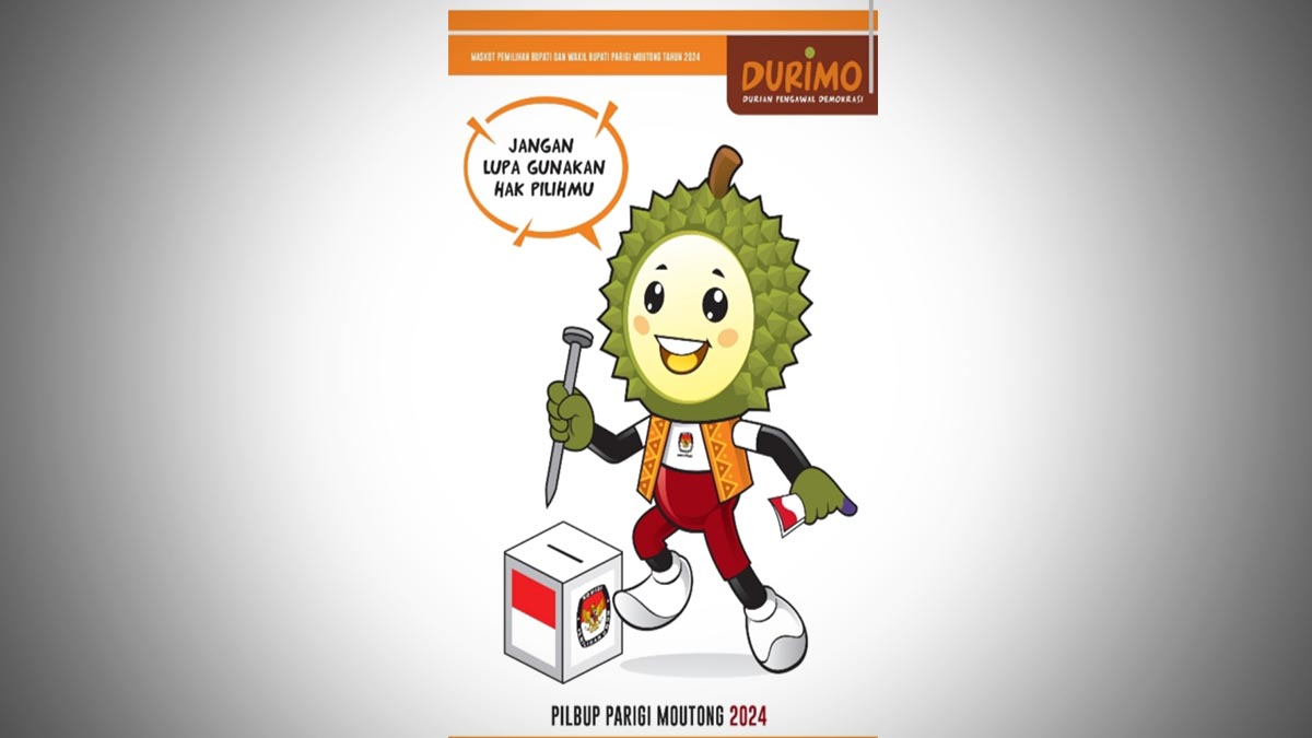 Durian Terpilih Menjadi Maskot Pilkada Parigi Moutong 2024