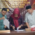 KPU Parigi Moutong Serahkan Hasil Verifikasi Administrasi Syarat Dukungan Bakal Calon Perseorangan Pilkada 2024